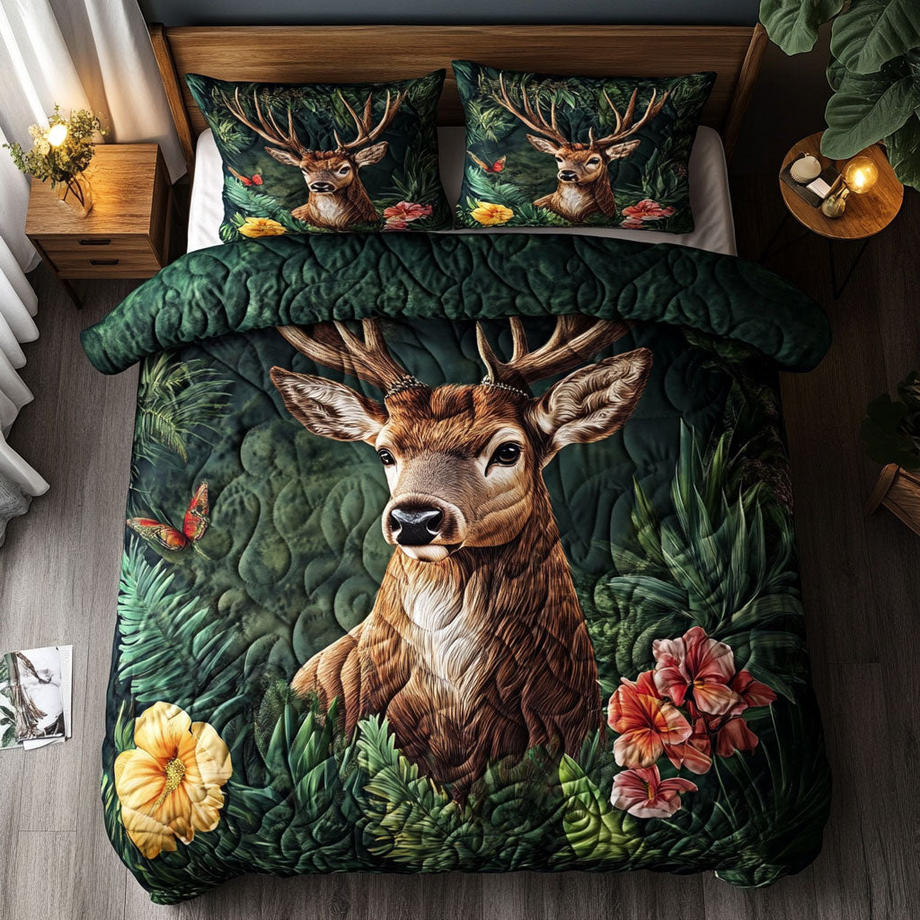 Rustic Reindeer WU2301010CL Duvet Cover Set