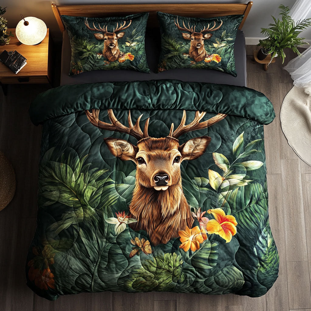 Rustic Reindeer WU2301013CL Duvet Cover Set