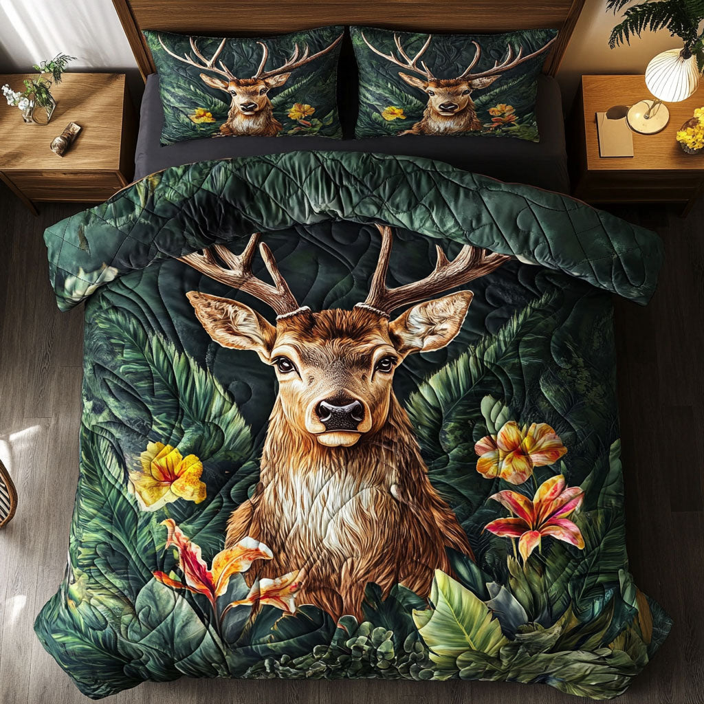 Rustic Reindeer WU2301014CL Duvet Cover Set