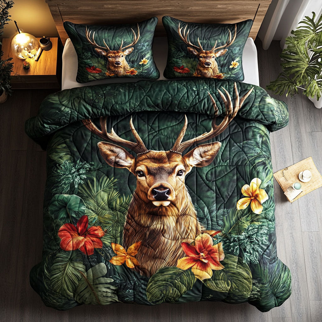 Rustic Reindeer WU2301015CL Duvet Cover Set