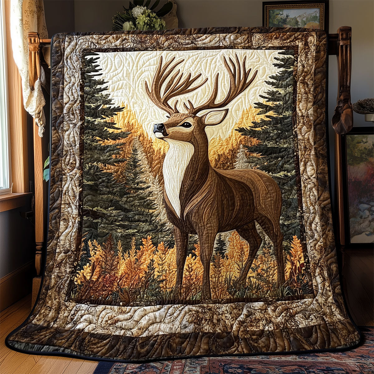 Rustic Wilderness YR0802006CL Quilt