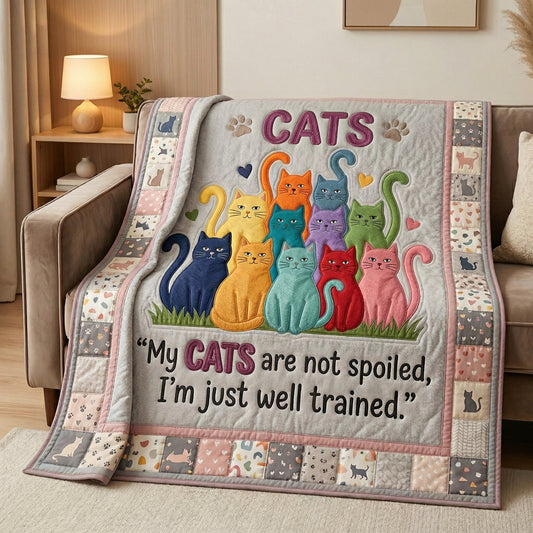 Cat Lover Humor WN0604003CL Quilt