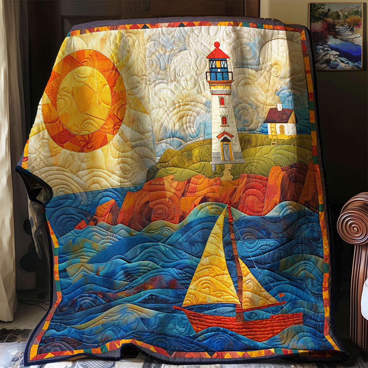 Sailboat Snug WN2907010CL Quilt