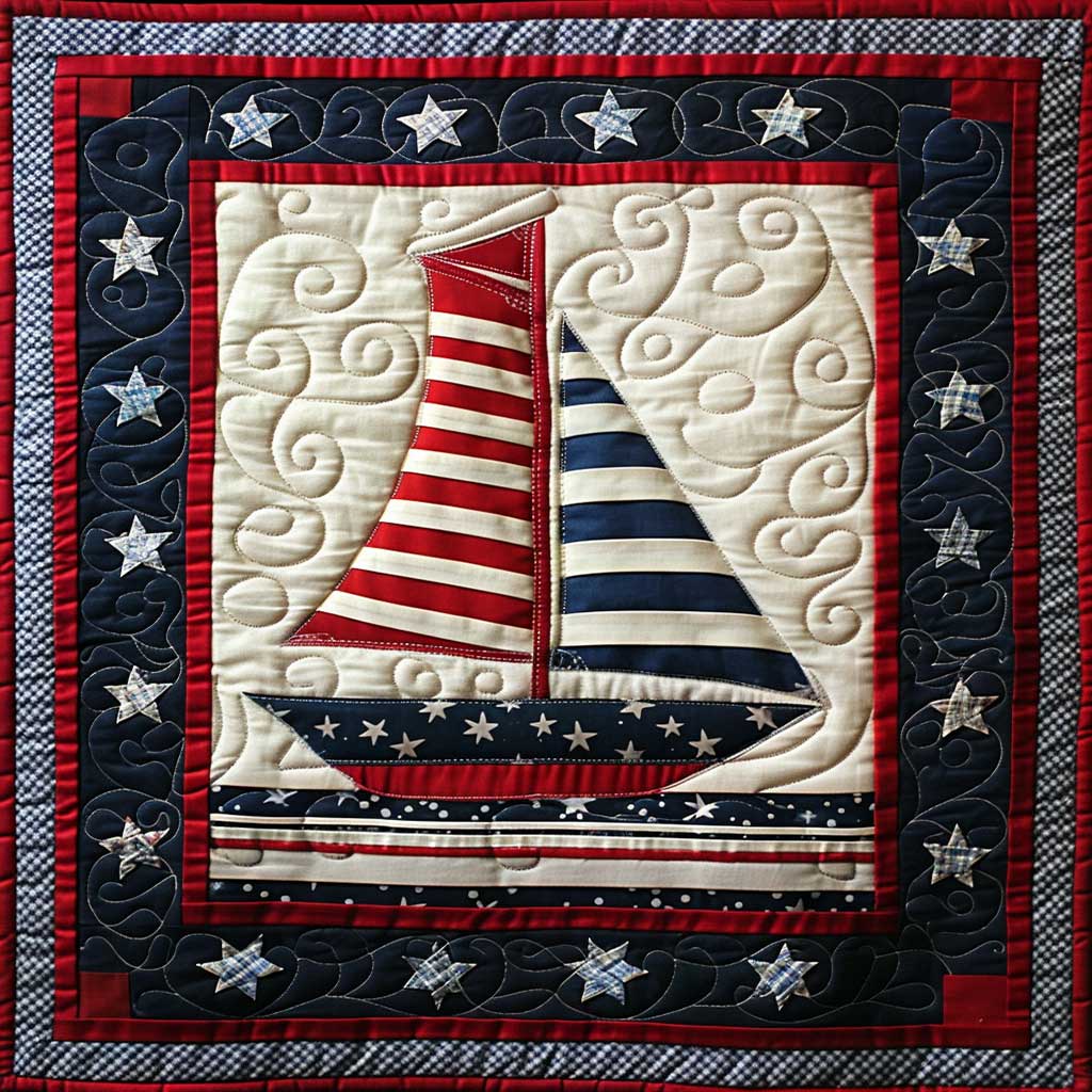 Sailboat WJ2407030CL Quilt