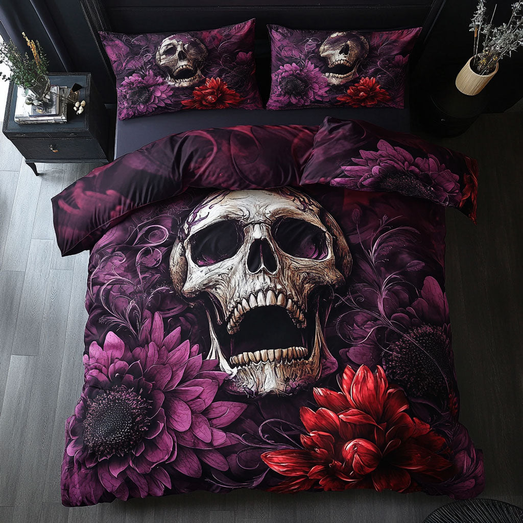 Screaming Skull WU2201012CL Duvet Cover Set