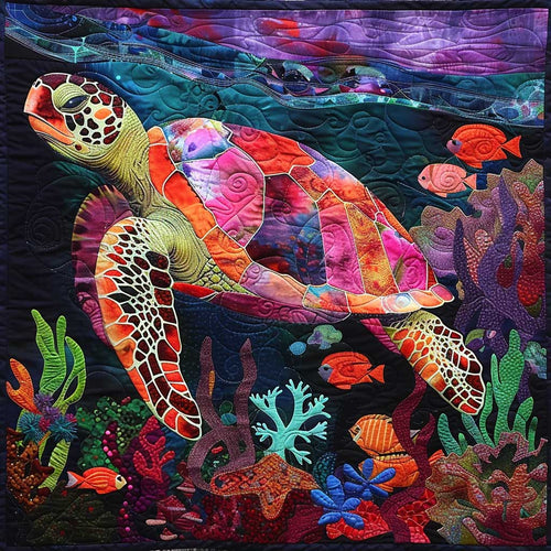 Sea Turtles XR2706009CL Quilt