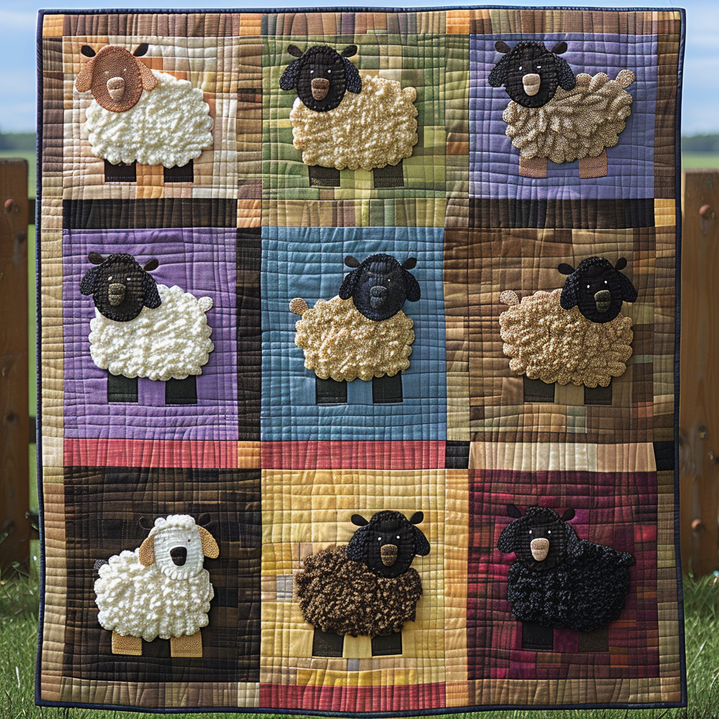 Sheep Lovers XR1206014CL Quilt