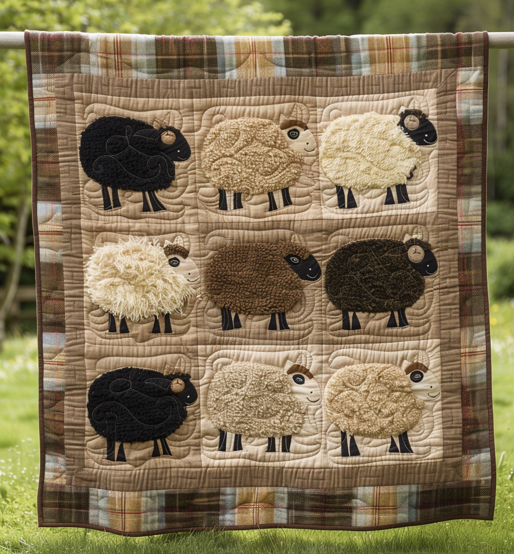 Sheep WJ1206015CL Quilt