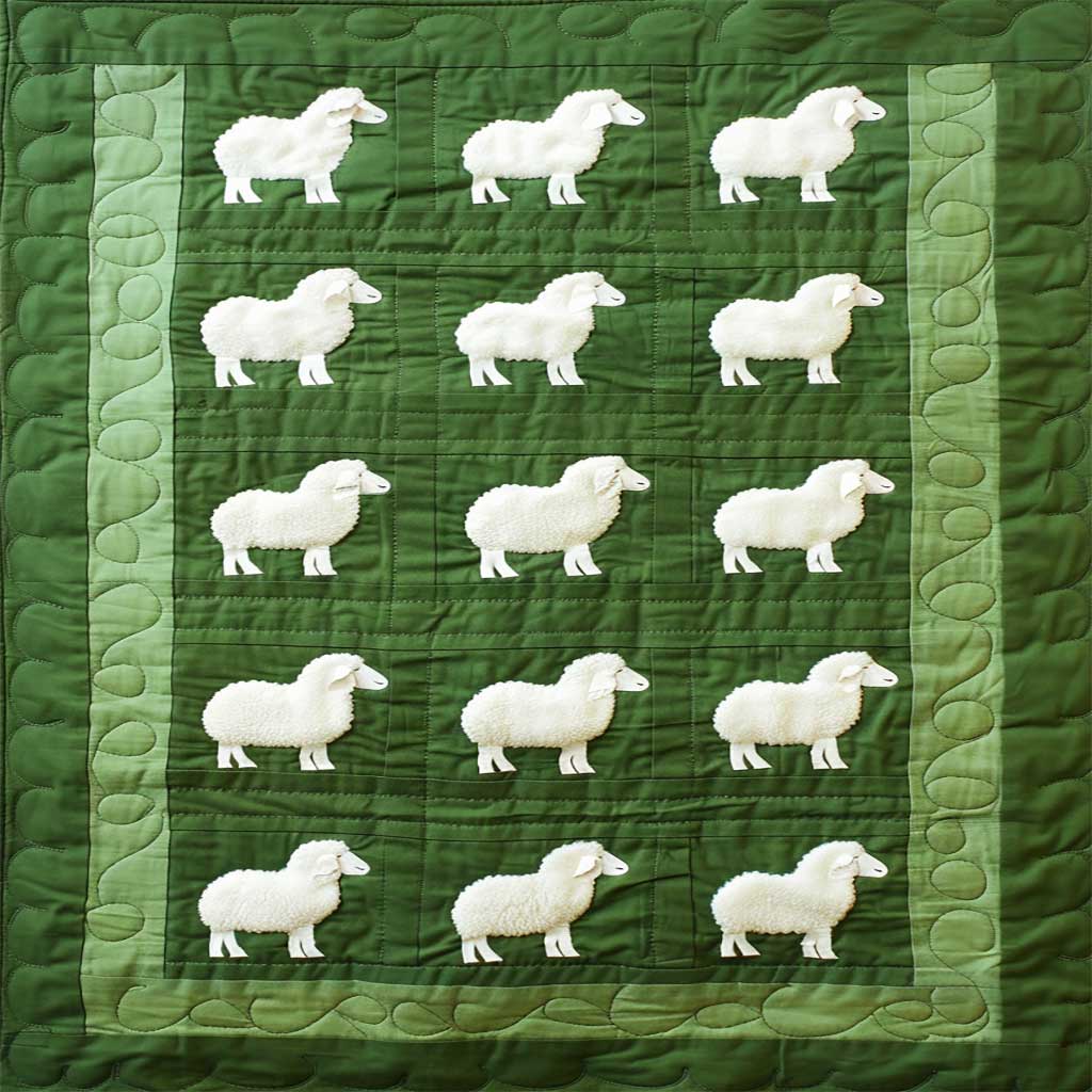 Sheep WJ1607017CL Quilt