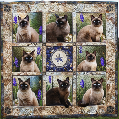 Siamese Cats XR0606012CL Quilt