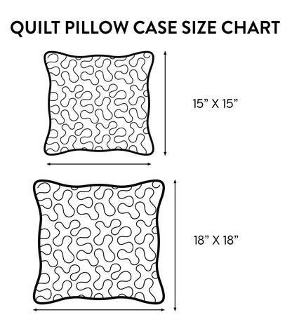 Sea Turtle Fish WT0703025CL Quilt Pillow Case