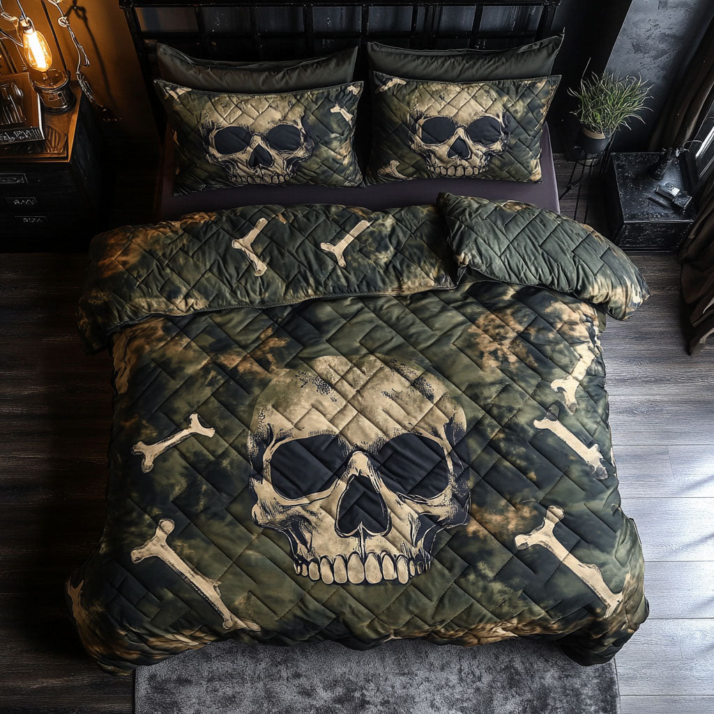 Skull Camouflage WU1102092CL Duvet Cover Set