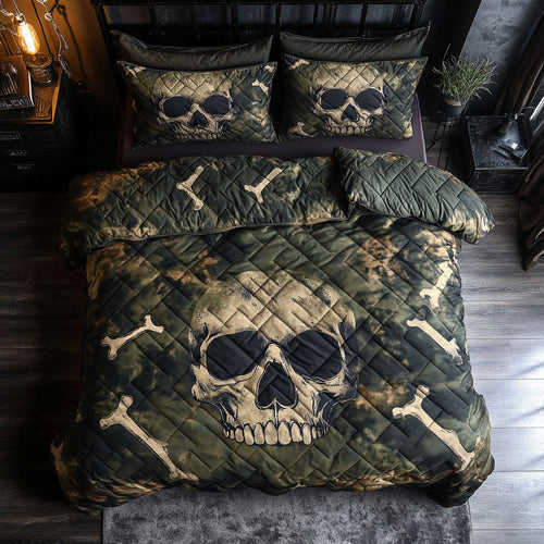 Skull Camouflage WU1102092CL Duvet Cover Set