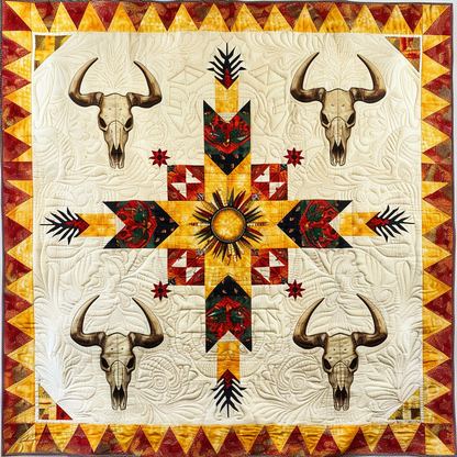 Skull Native XR1706007CL Quilt