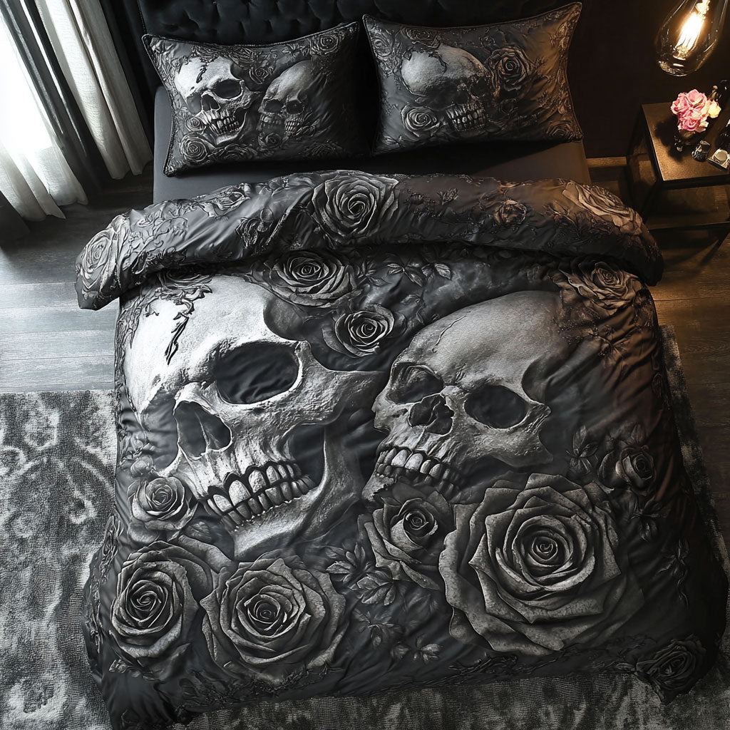 Skull Scream In Vain WU1102065CL Duvet Cover Set