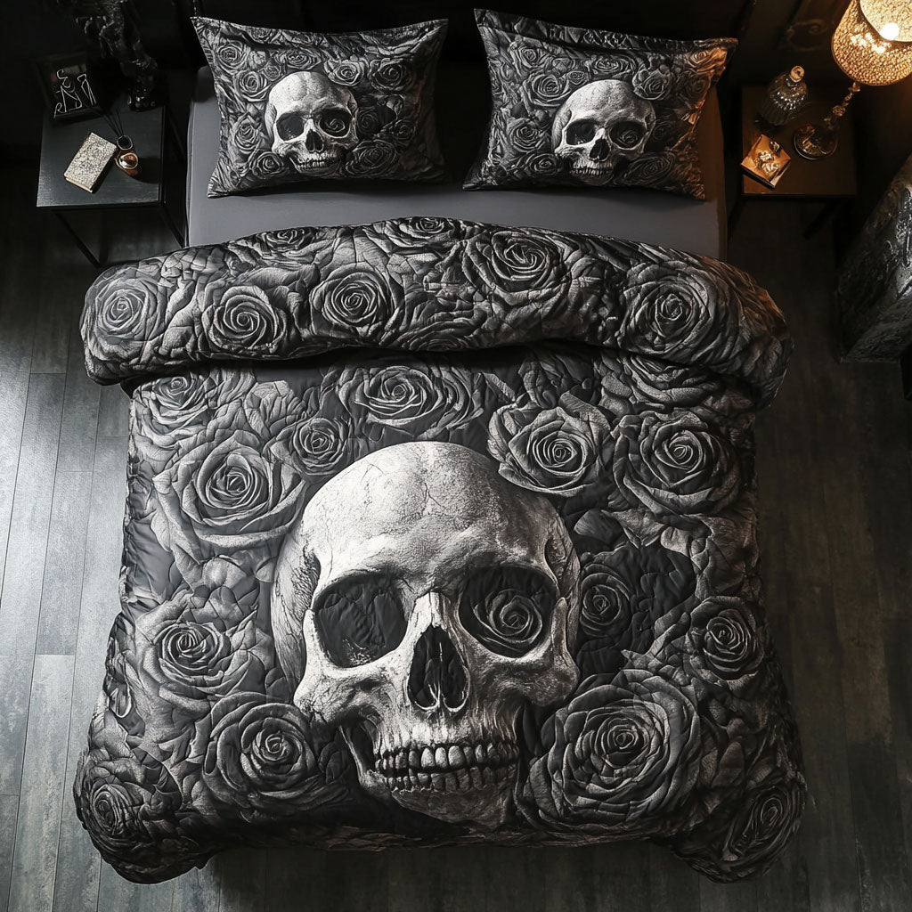Skull Scream In Vain WU1102066CL Duvet Cover Set