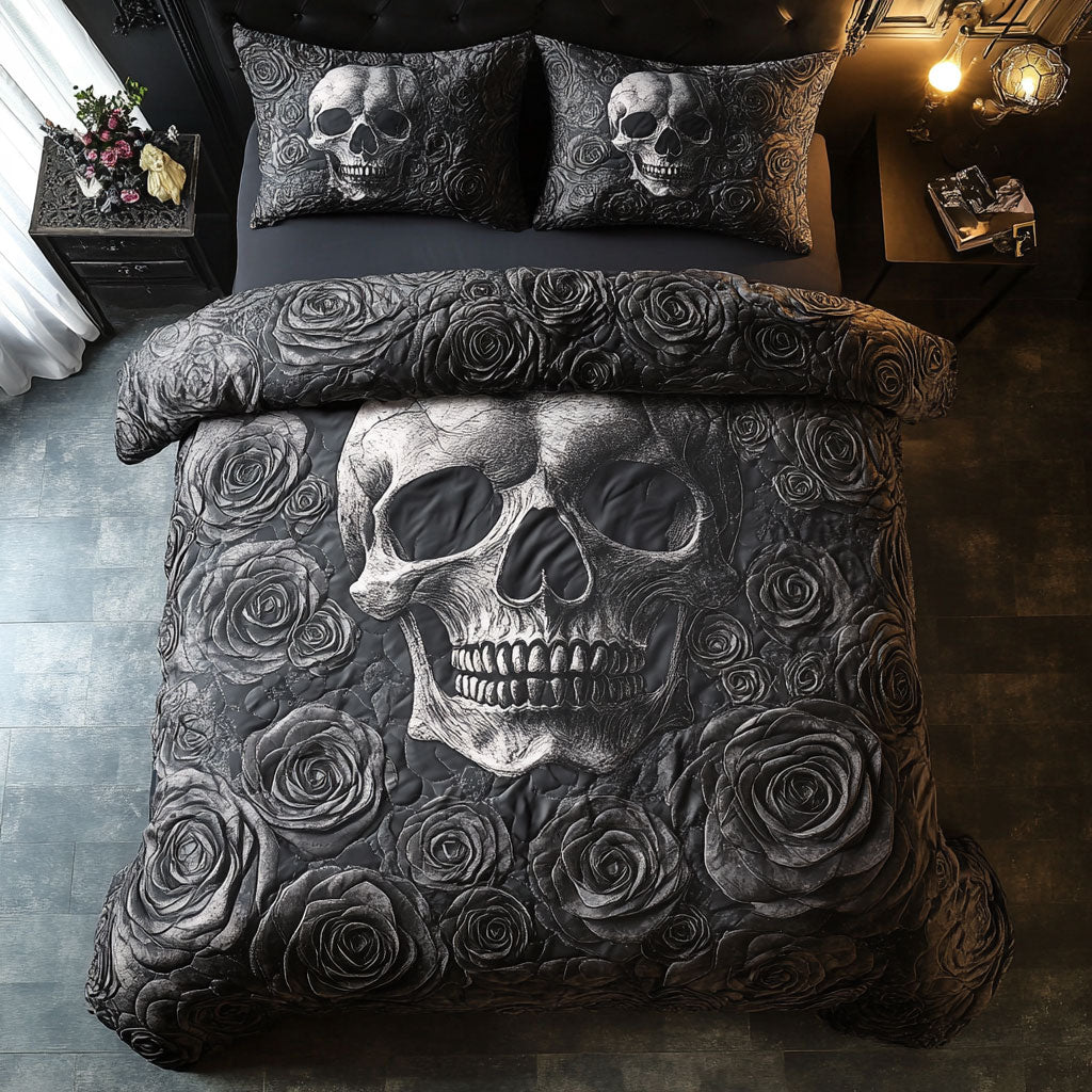 Skull Scream In Vain WU1102068CL Duvet Cover Set