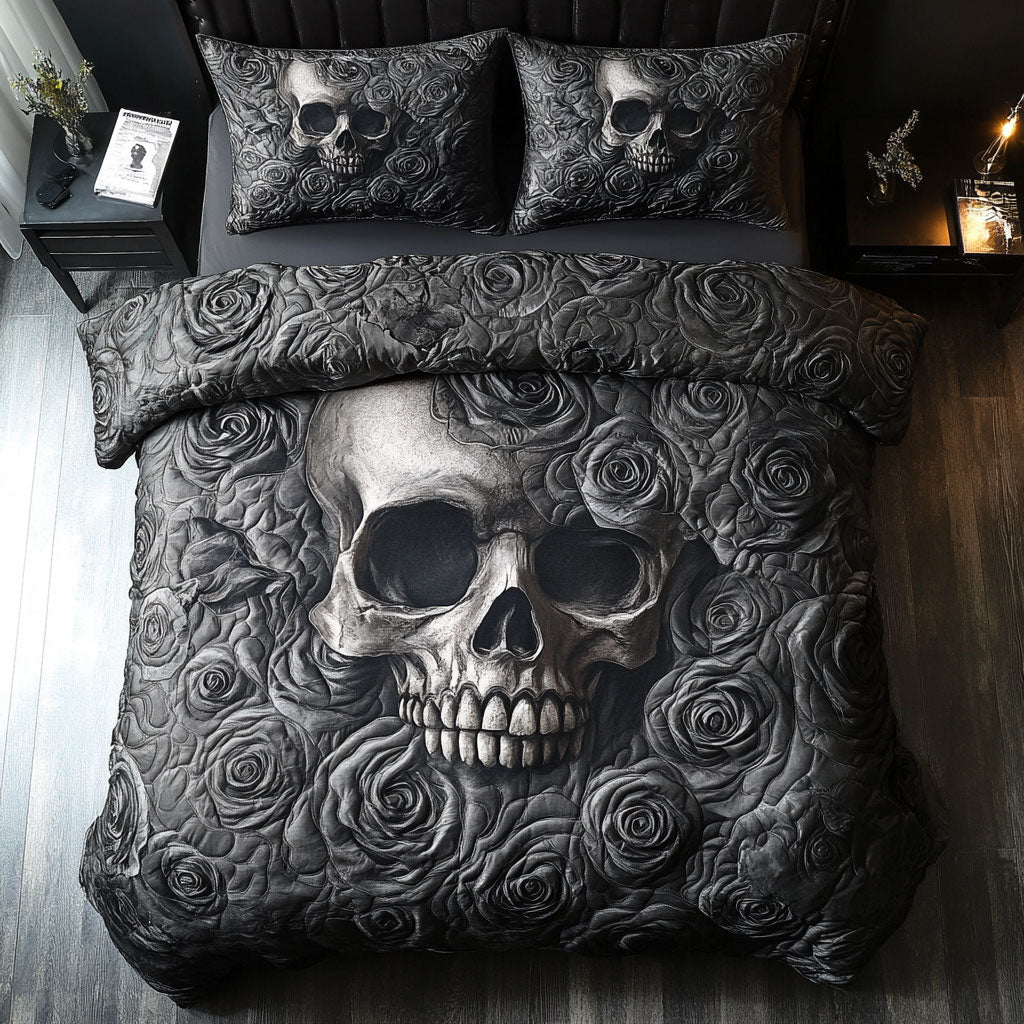 Skull Scream In Vain WU1102069CL Duvet Cover Set