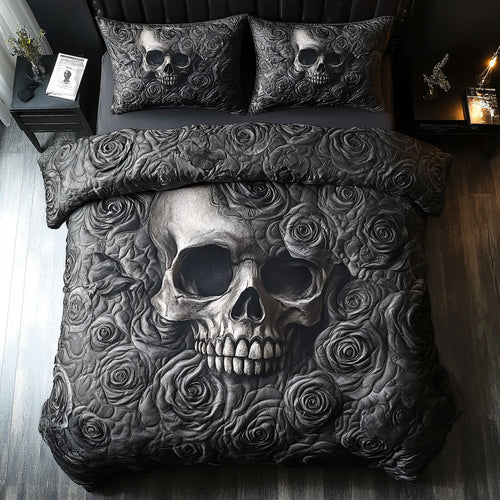 Skull Scream In Vain WU1102069CL Duvet Cover Set