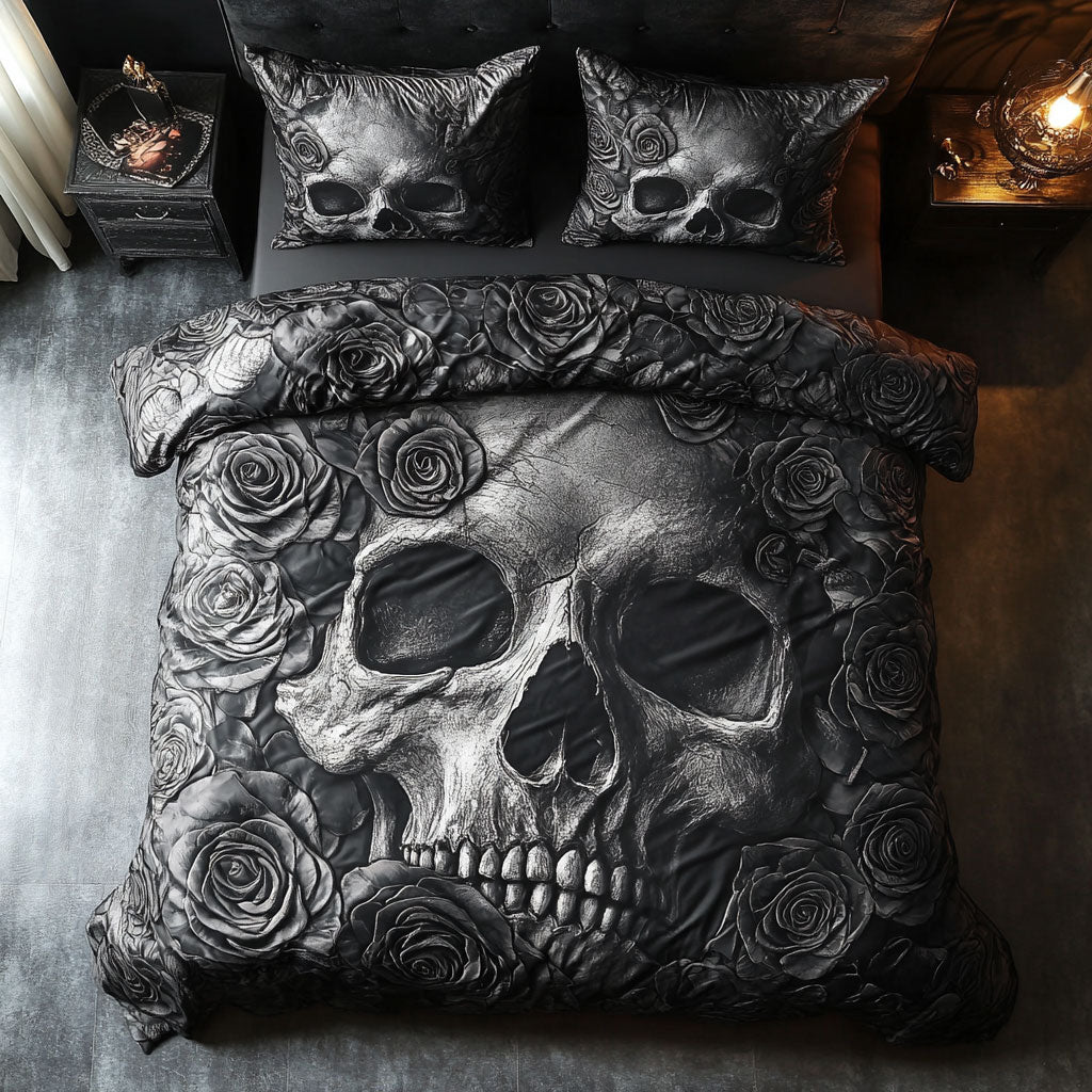 Skull Scream In Vain WU1102070CL Duvet Cover Set