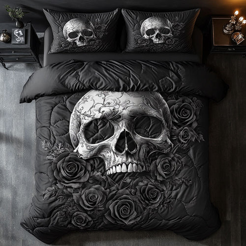 Skull Scream In Vain WU1102071CL Duvet Cover Set