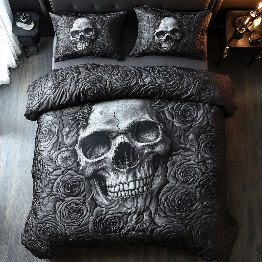 Skull Scream In Vain WU1102073CL Duvet Cover Set