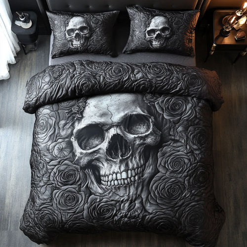 Skull Scream In Vain WU1102073CL Duvet Cover Set