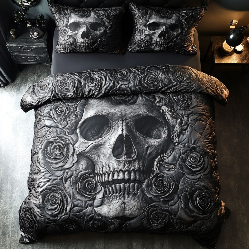 Skull Scream In Vain WU1102074CL Duvet Cover Set