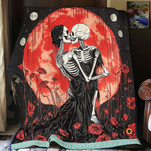 Skull Together Forever WU1612023CL Quilt