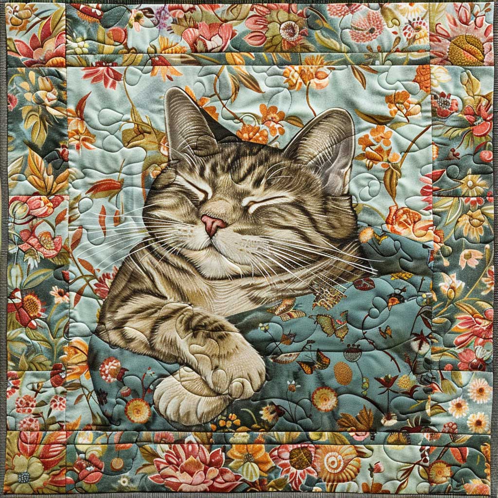 Sleeping Cat WJ2007037CL Quilt