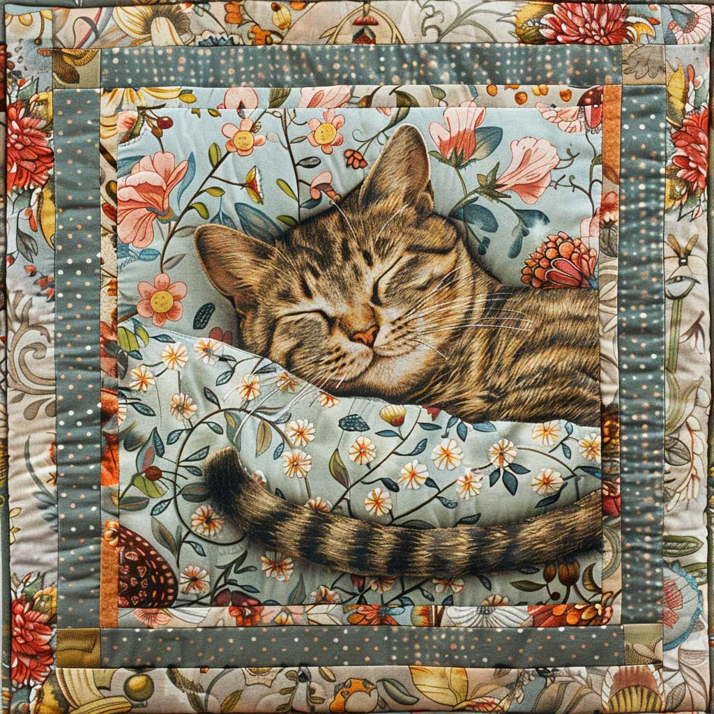 Sleeping Cat WJ2207036CL Quilt