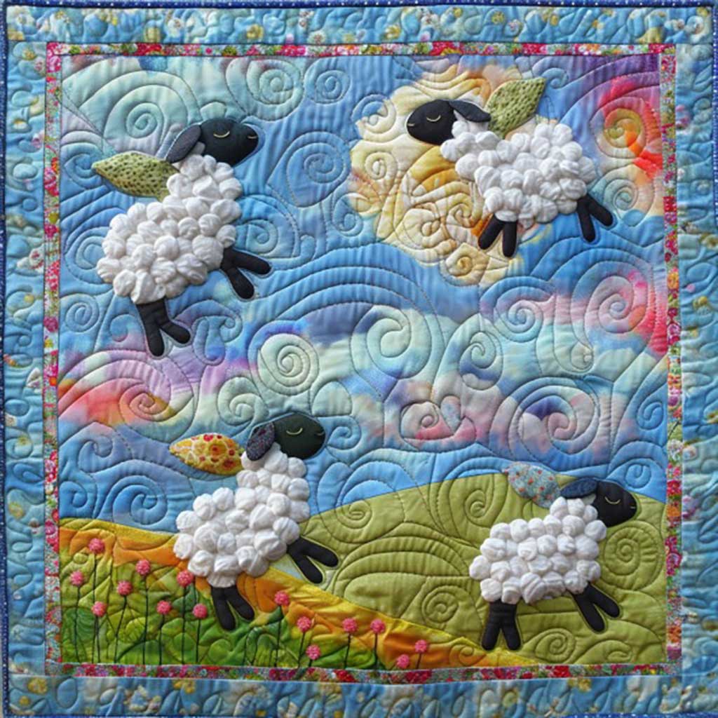 Sleeping Sheeps WM2707001CL Quilt