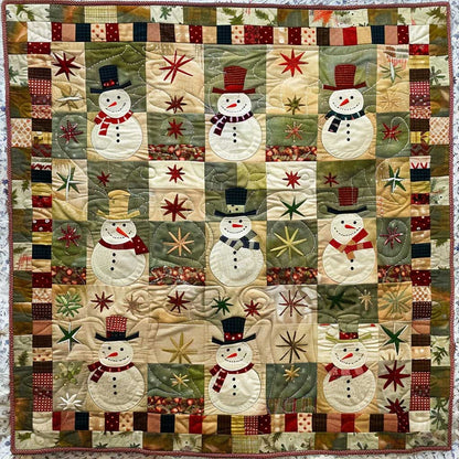 Snowman Christmas XR2806012CL Quilt