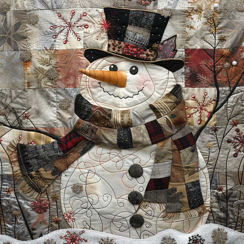 Snowman WJ1107018CL Quilt