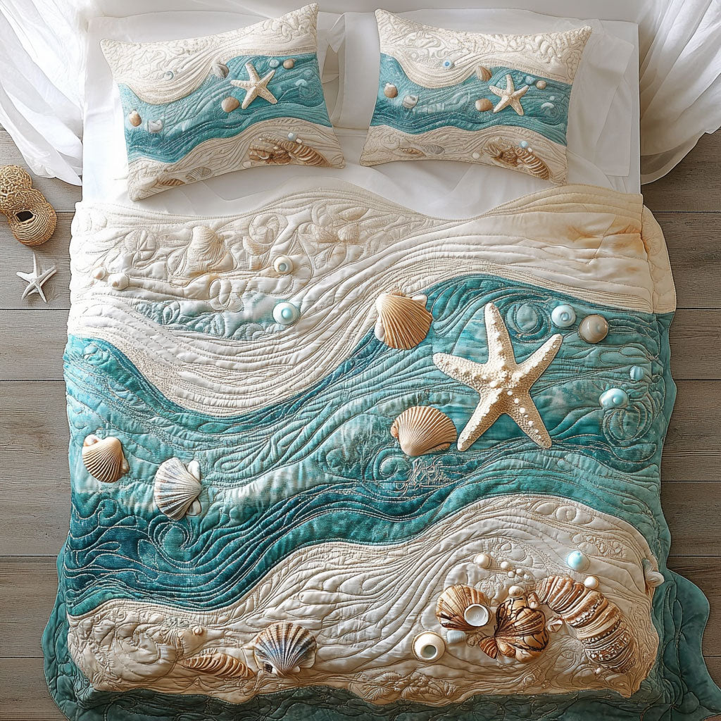 Sparkle Starfish WU2802019CL Duvet Cover Set