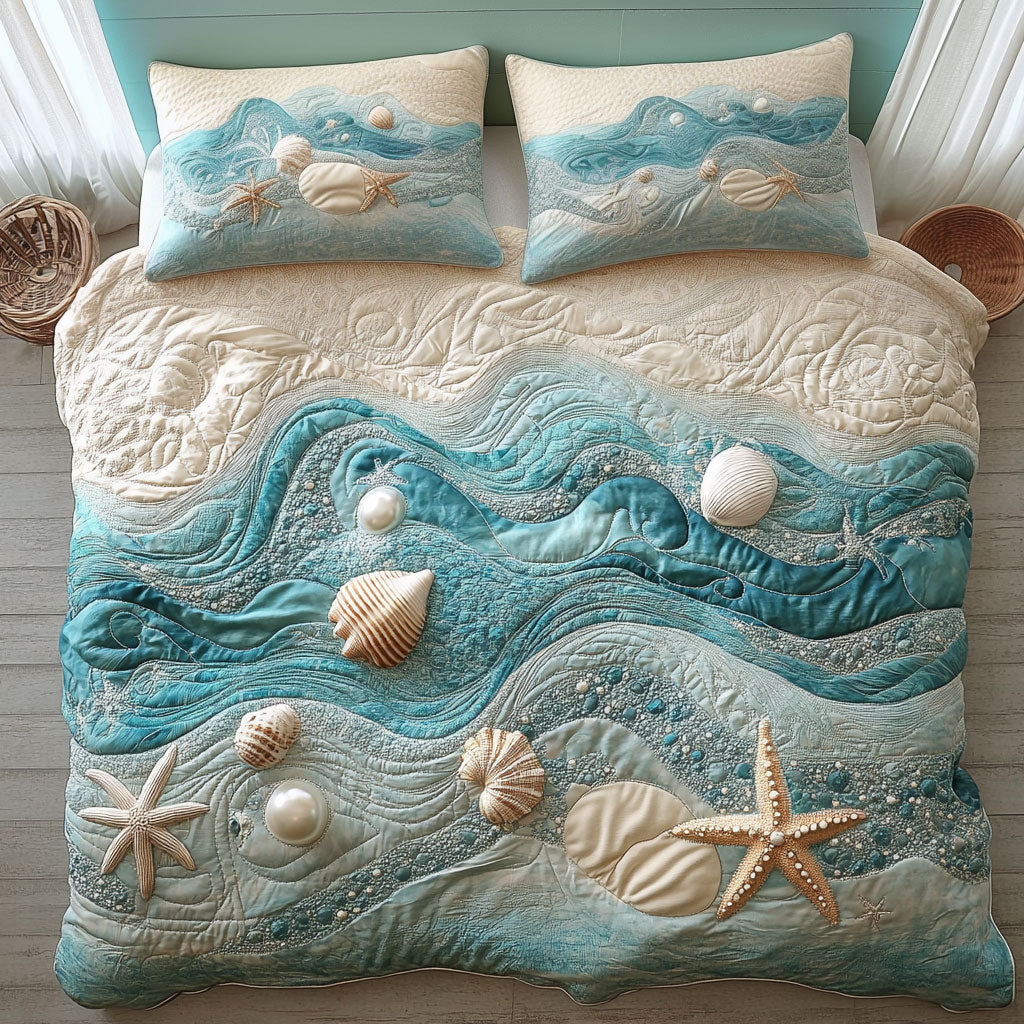 Sparkle Starfish WU2802024CL Duvet Cover Set