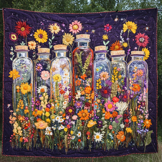 Spring In The Bottle WU2612109CL Quilt