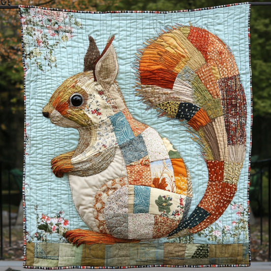 Squirrel WU2612081CL Quilt