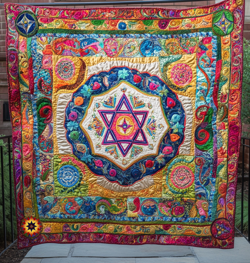 Star Of David WU1312023CL Quilt