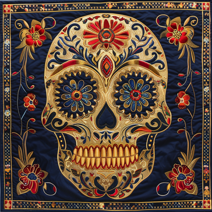 Sugar Skull WJ0706015CL Quilt