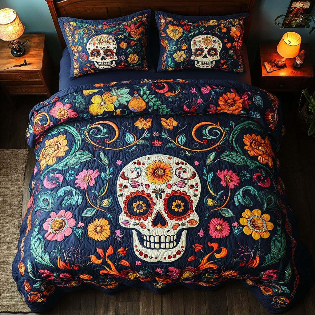 Sugar Skull WU1102081CL Duvet Cover Set