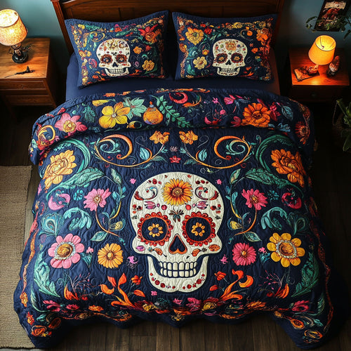 Sugar Skull WU1102081CL Duvet Cover Set