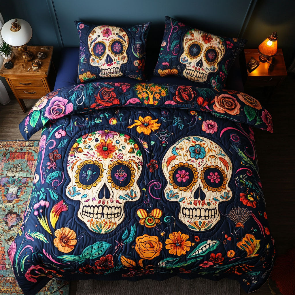 Sugar Skull WU1102082CL Duvet Cover Set