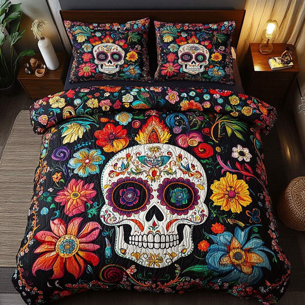 Sugar Skull WU1102083CL Duvet Cover Set