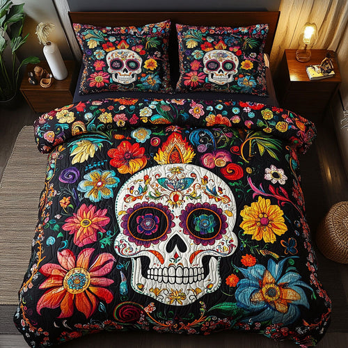 Sugar Skull WU1102083CL Duvet Cover Set