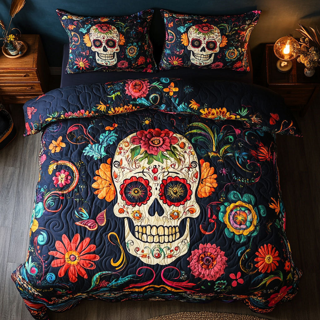 Sugar Skull WU1102086CL Duvet Cover Set
