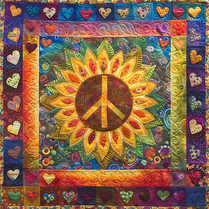 Sunflower Hippie WM2907001CL Quilt