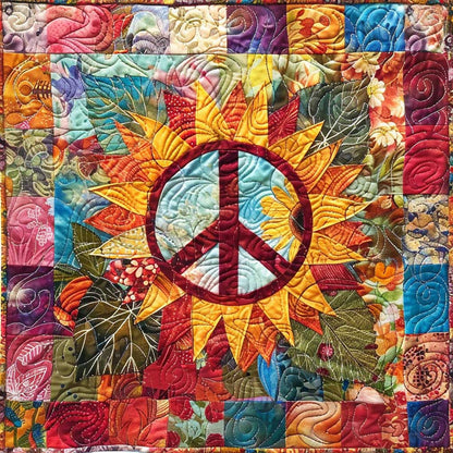 Sunflower Hippie XR1907012CL Quilt