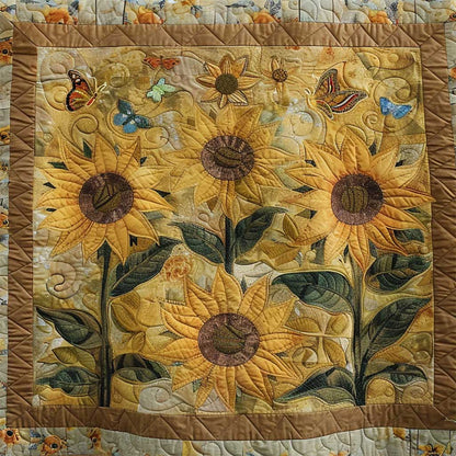 Sunflower WJ2806016CL Quilt