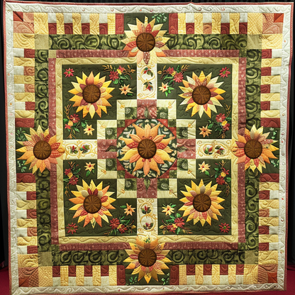 Sunflower XR2206017CL Quilt